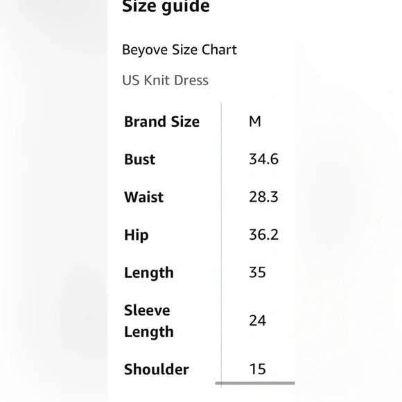 Beyove Sweater Dress Long Sleeve Knit Bodycon Dress Slim Fit Stretch Mini Dress - Picture 6 of 6